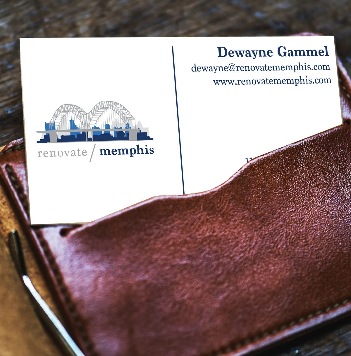Renovate Memphis Business Card