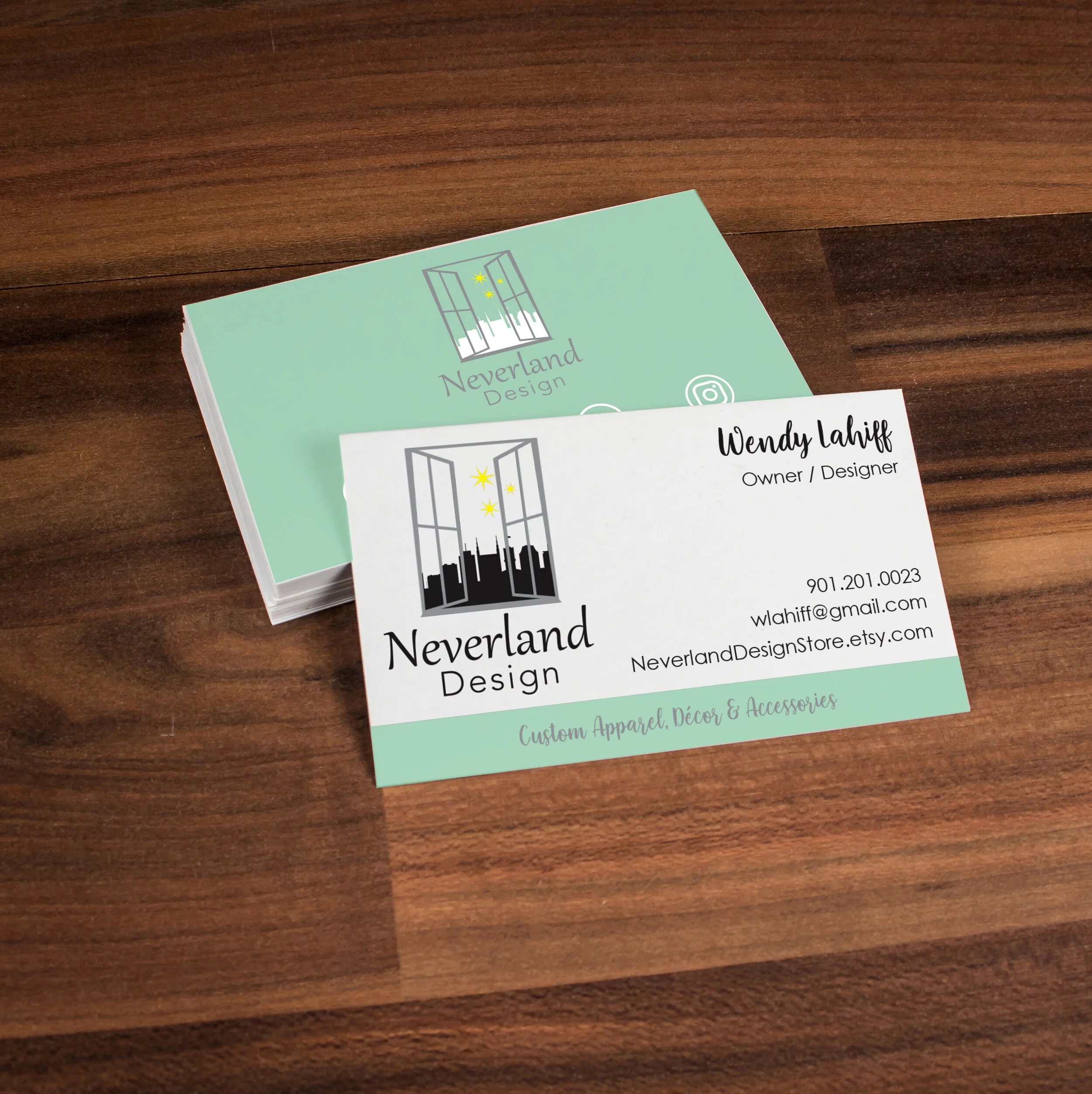 Neverland Design Business Card