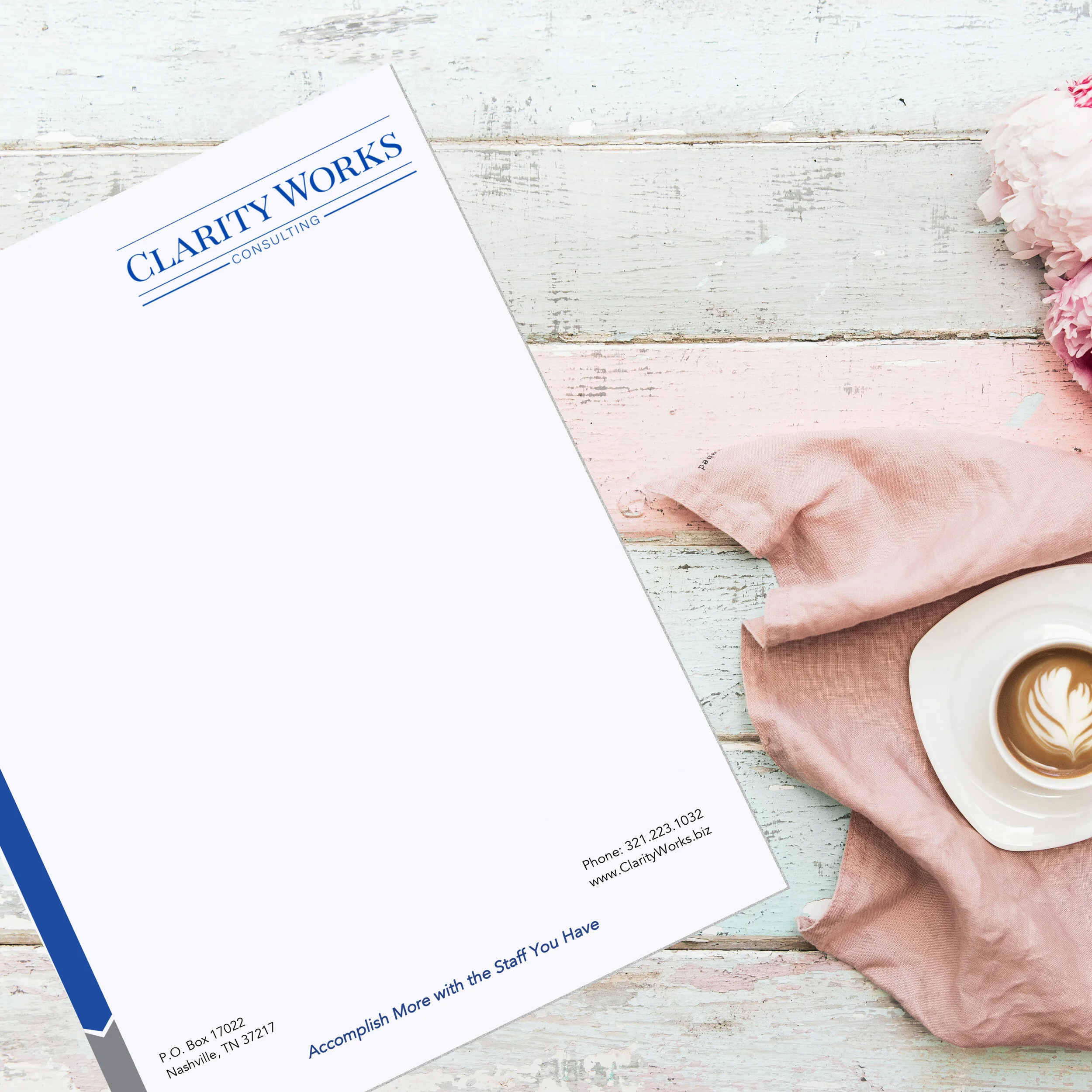 Clarity Works Letterhead