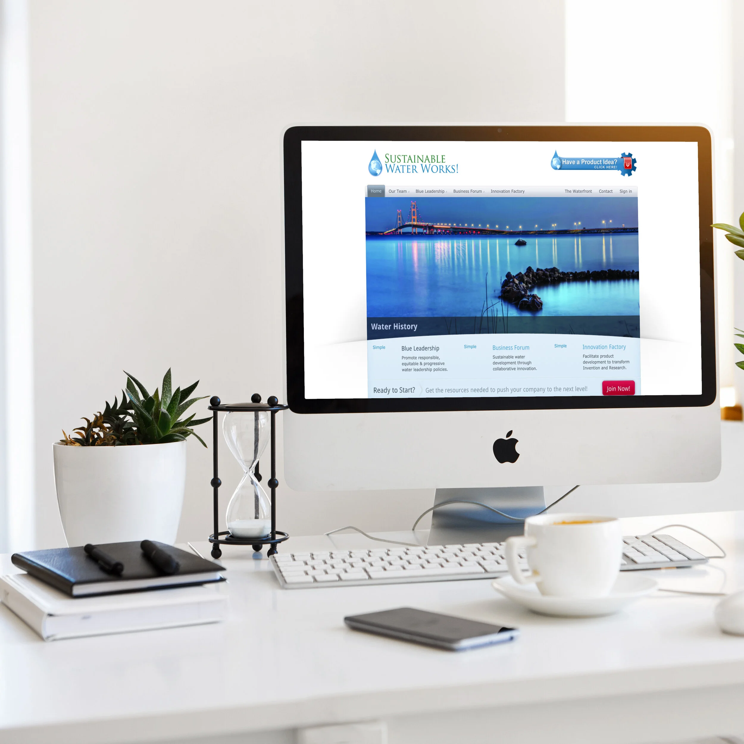 Sustainable Water Works website