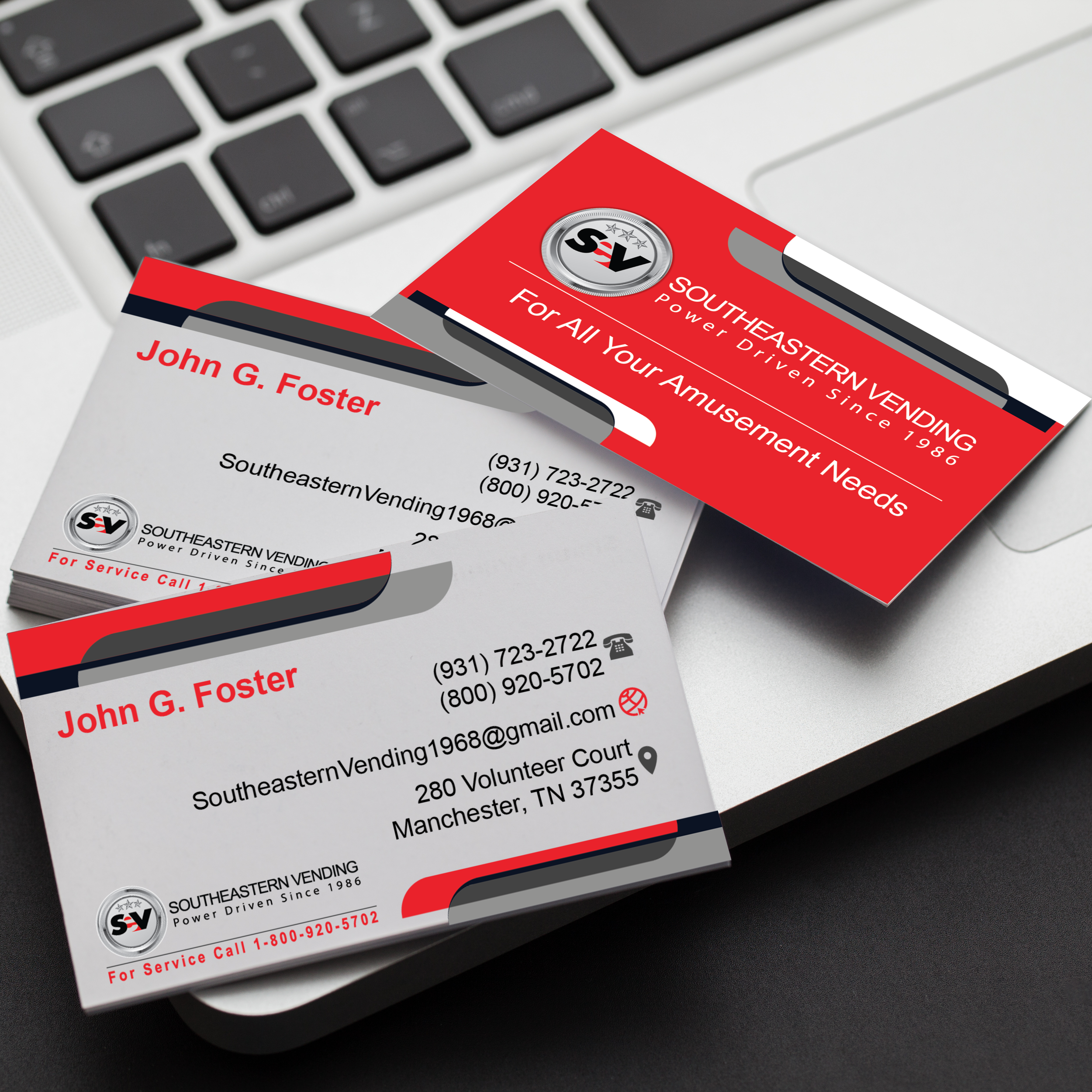 Southeastern Vending Business Card