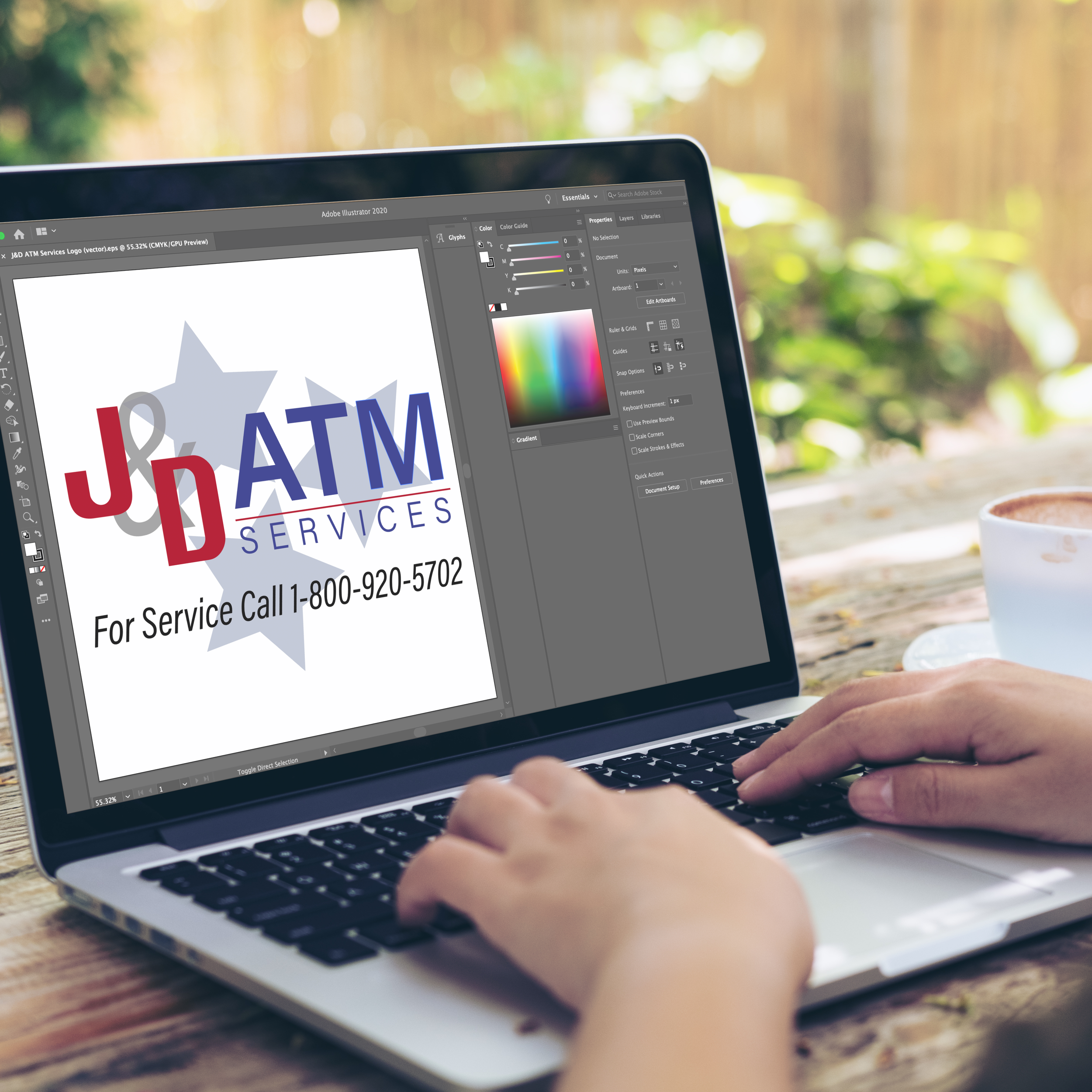 J&D ATM Services Logo