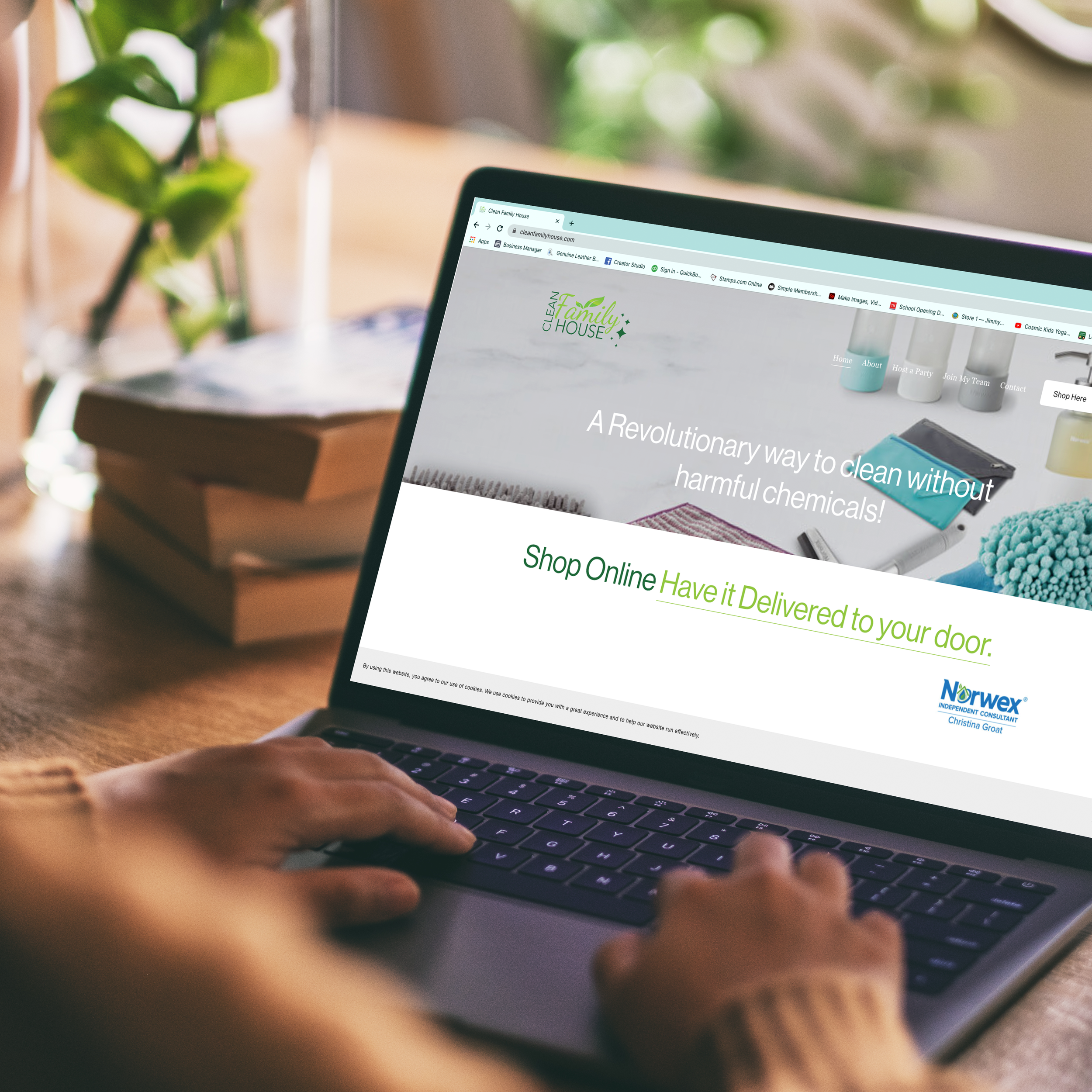Clean Family House Website