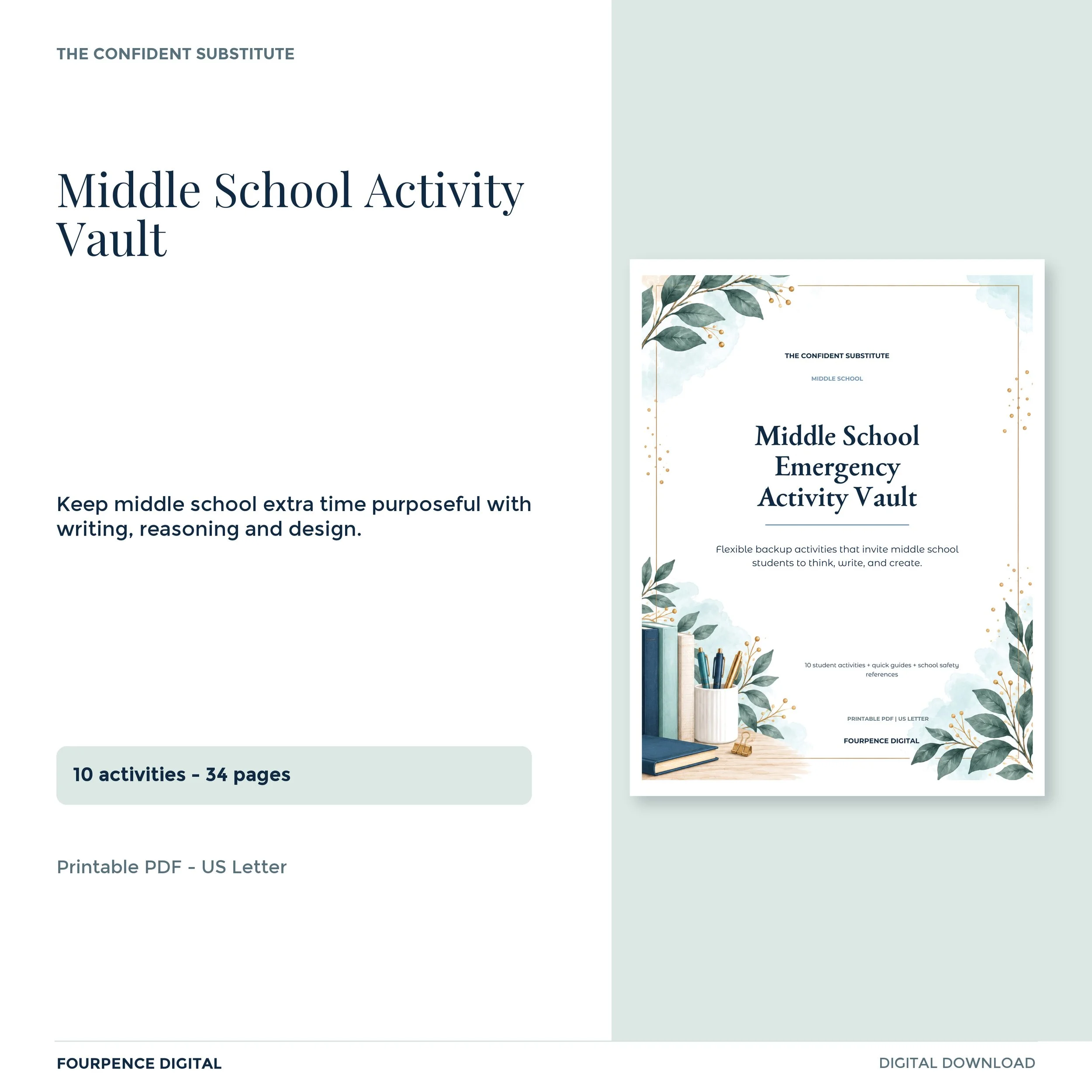 Middle School Emergency Activity Vault
