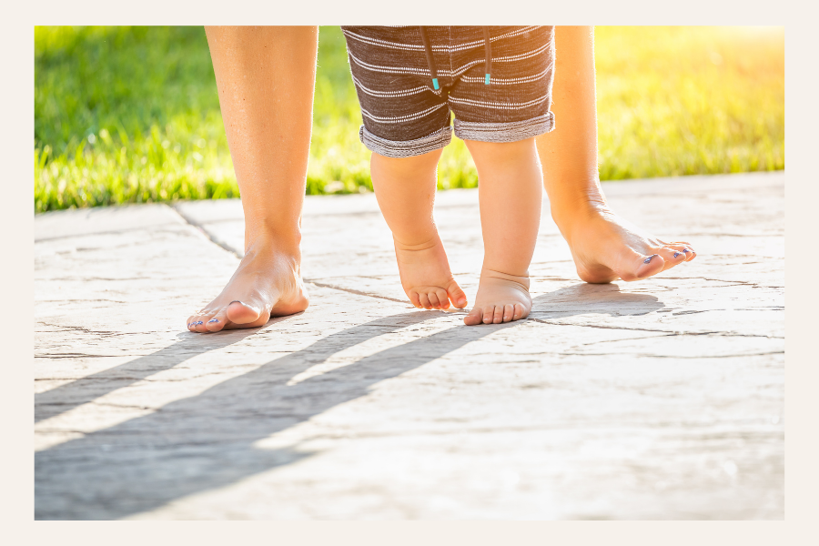 Baby Feet Walking