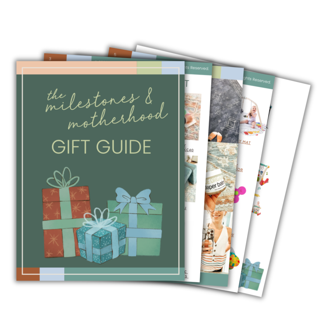 Gift Guide — Milestones & Motherhood