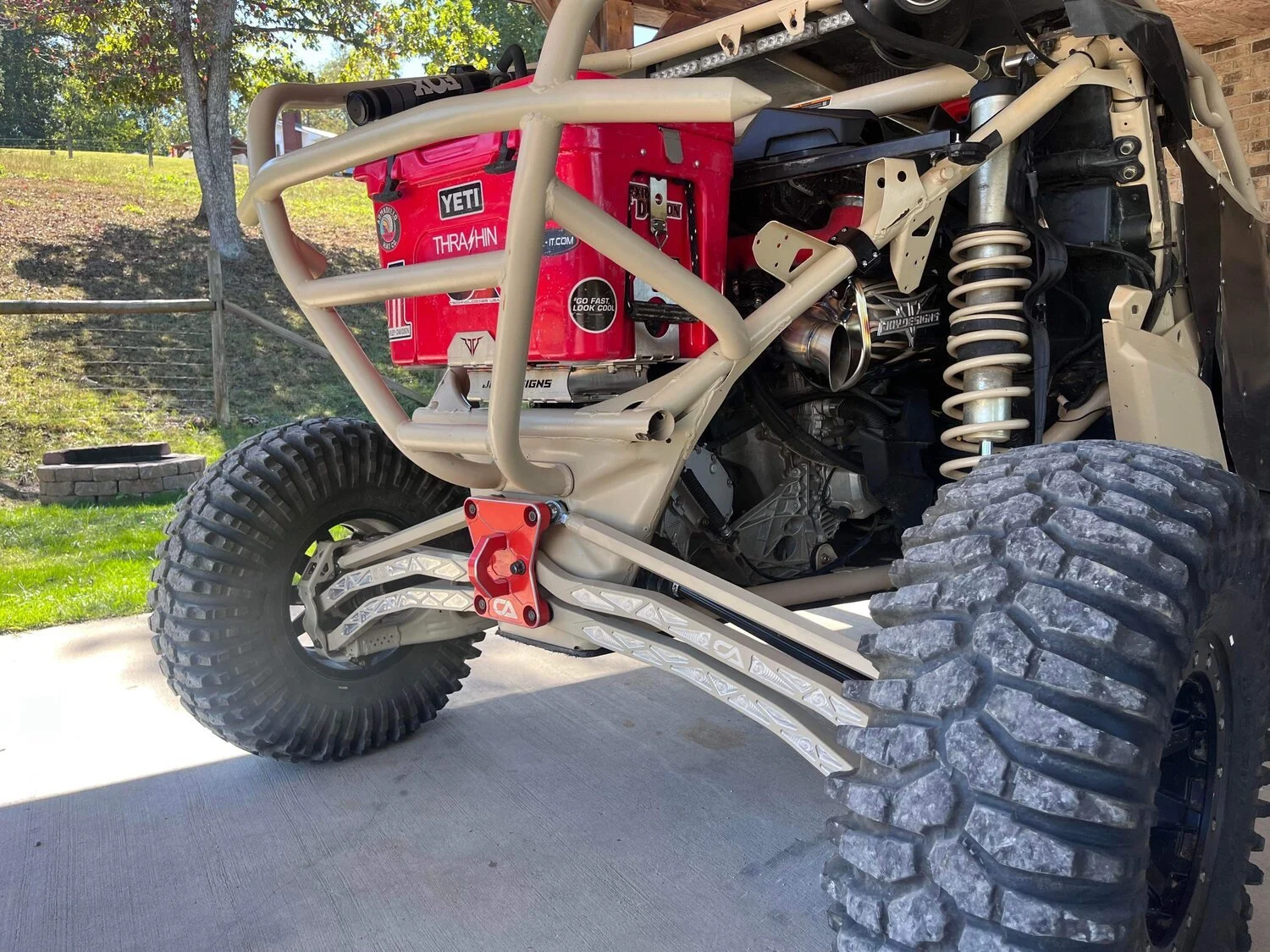 Can Am X3 Cooler Mount — Rise Fab Shop