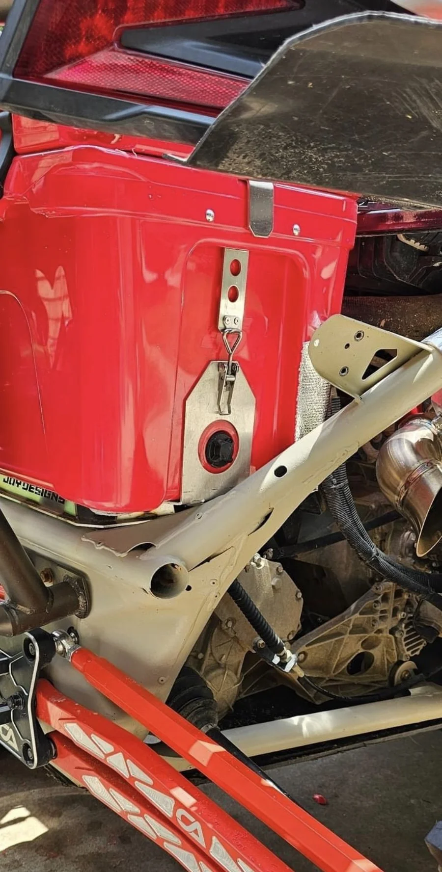 Can Am X3 Cooler Mount — Rise Fab Shop