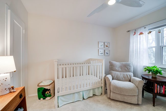 spacious second bedroom