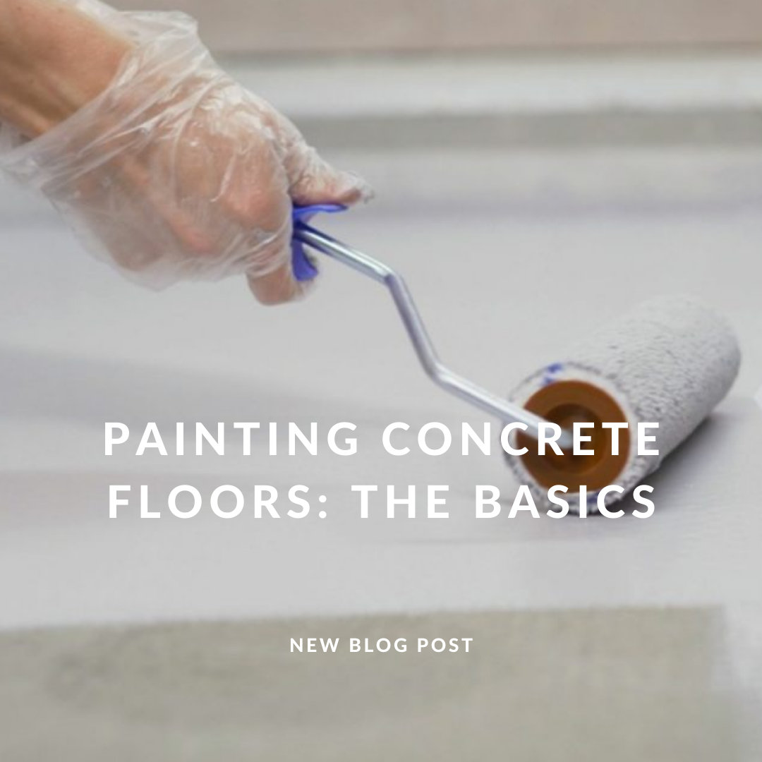 Painting Concrete Floors: The Basics