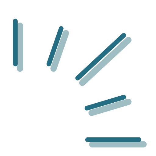Illustration of neuron dendrites and axons with a black background.