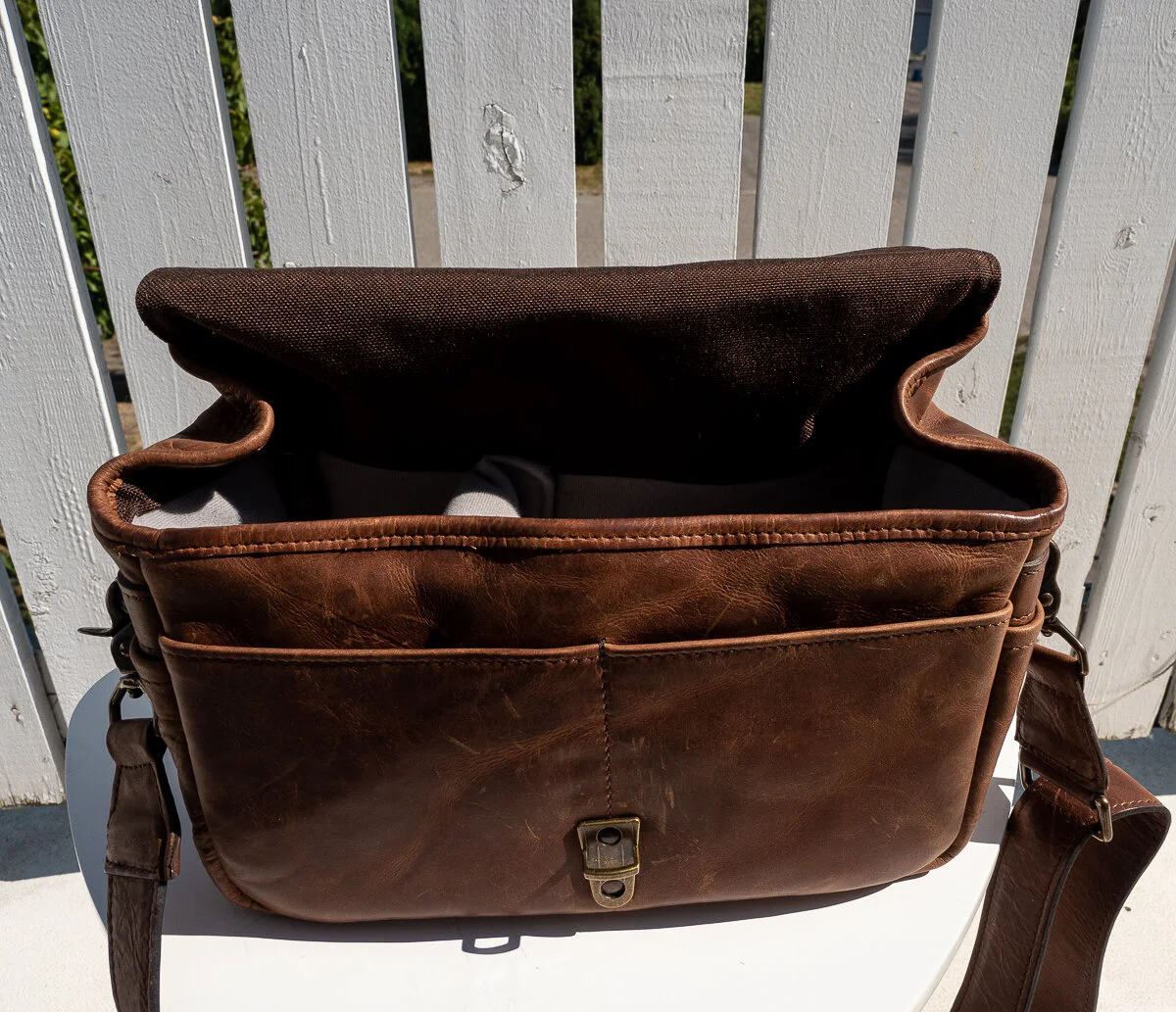 open view of ona bowery bag