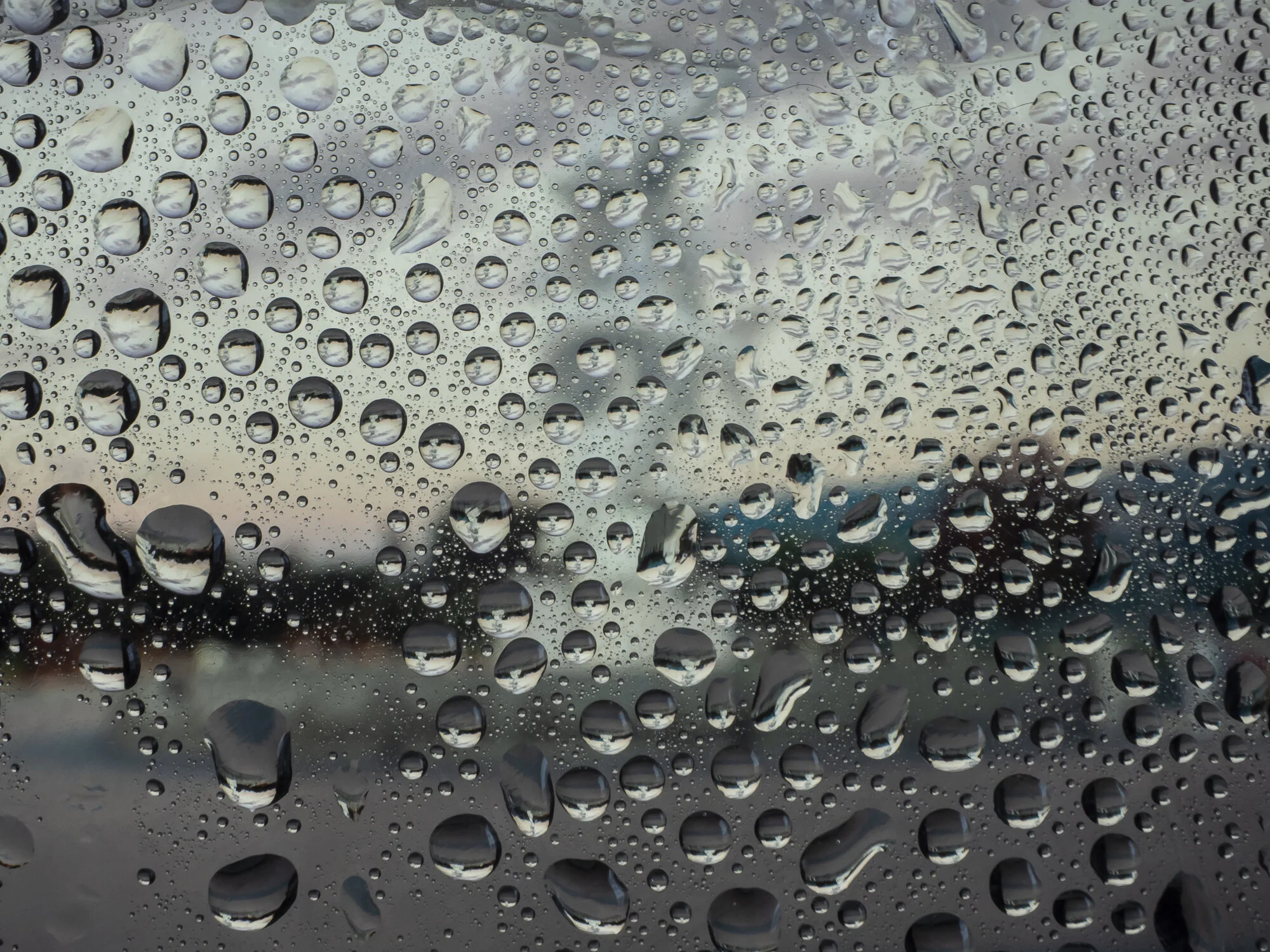 refraction photography with water droplets 3