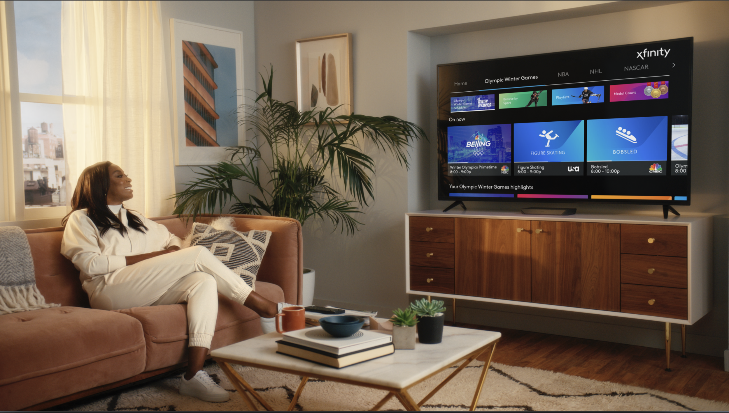 Xfinity X1 'Every minute, every medal, every screen'