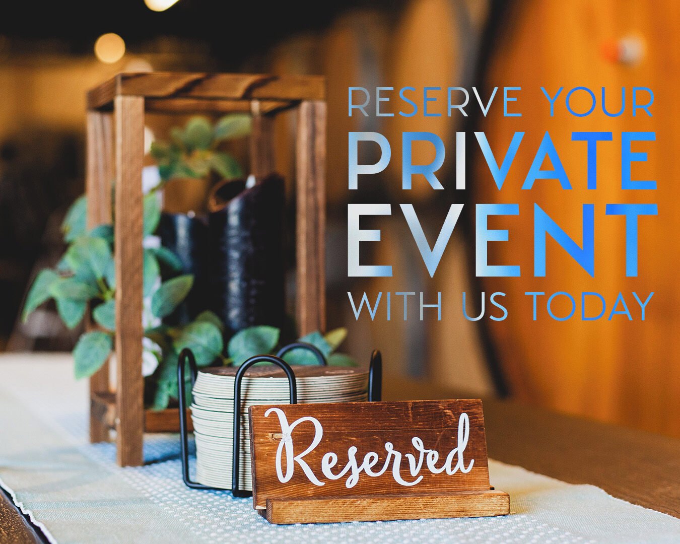 Did you know we have a private event space at our taproom? Whether it be a wedding festivity, work celebration, or family get together, we'd love to host your next gathering! Email our general manager, Tyler, to get started with the booking process: 