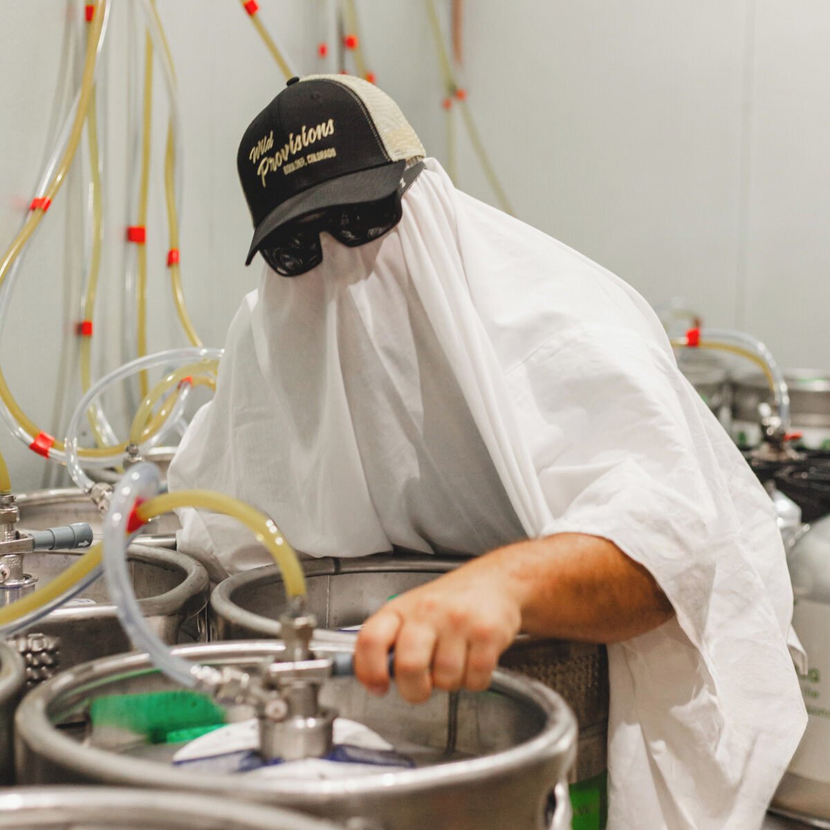 The Wild Provisions Halloween Party is almost here! Join us this Friday - swipe for details! Good luck beating Tyler's ghost costume though... 🎃👻