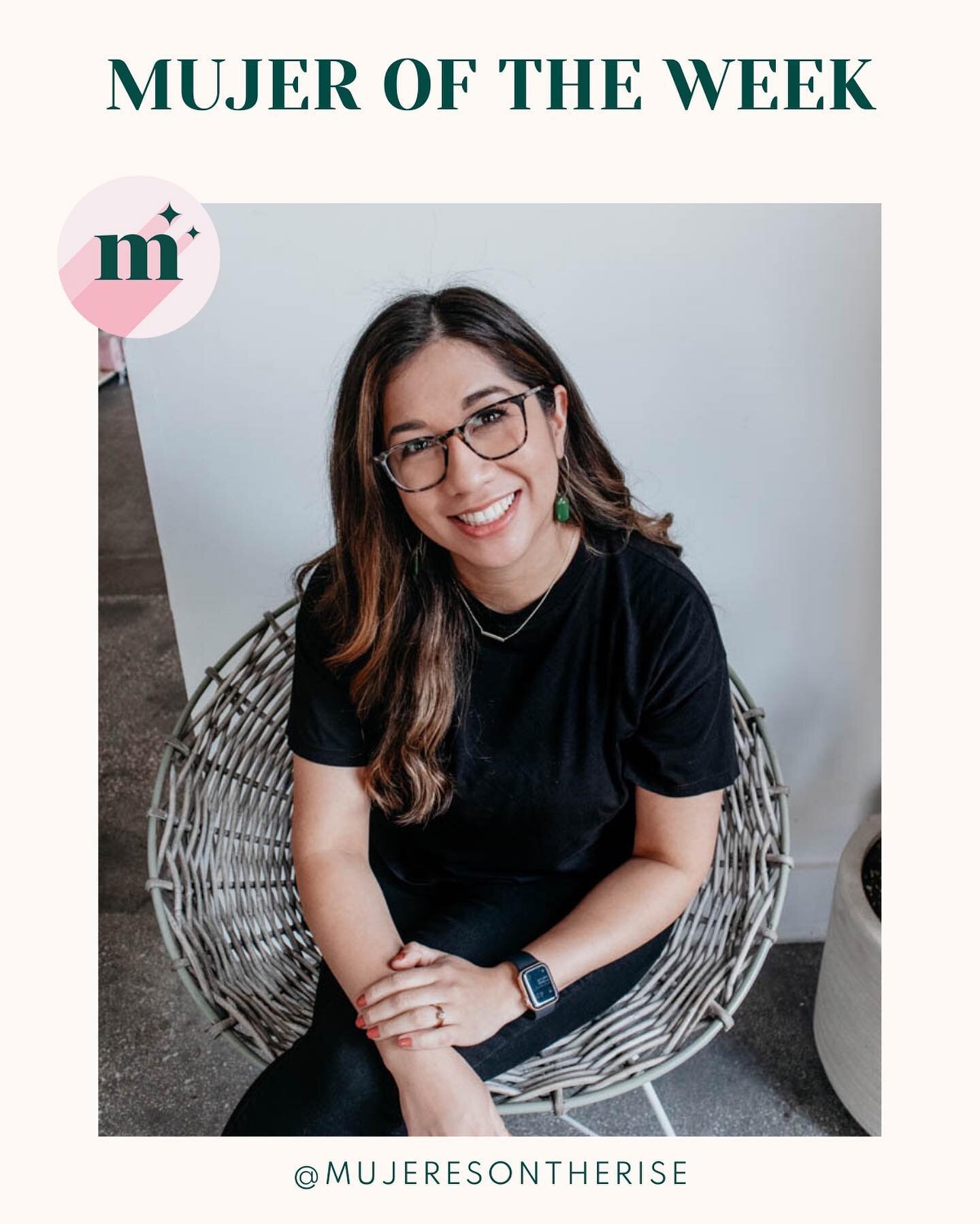 Ok mujeres, meet our #MujerOfTheWeek @CynthiaEdith. Today, Cynthia is sharing her personal journey of transitioning from one dream to another and how a life-altering event led her to change her career. Check out our stories to learn more. 
&mdash;
Ab