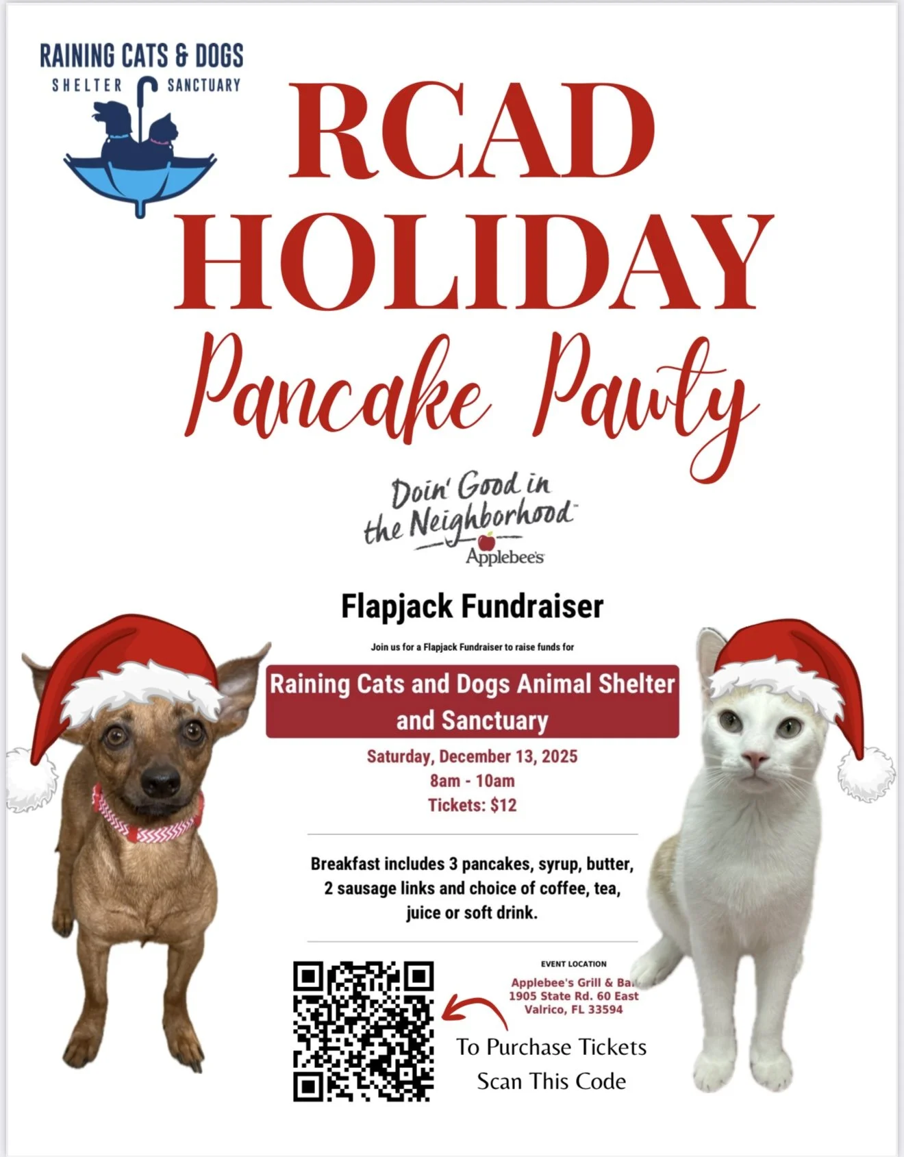 Holiday Pancake Pawty
