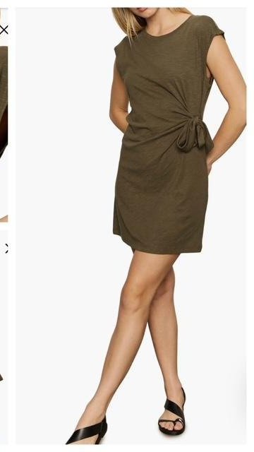 Side Tie Tee Shirt Dress in Kalamata