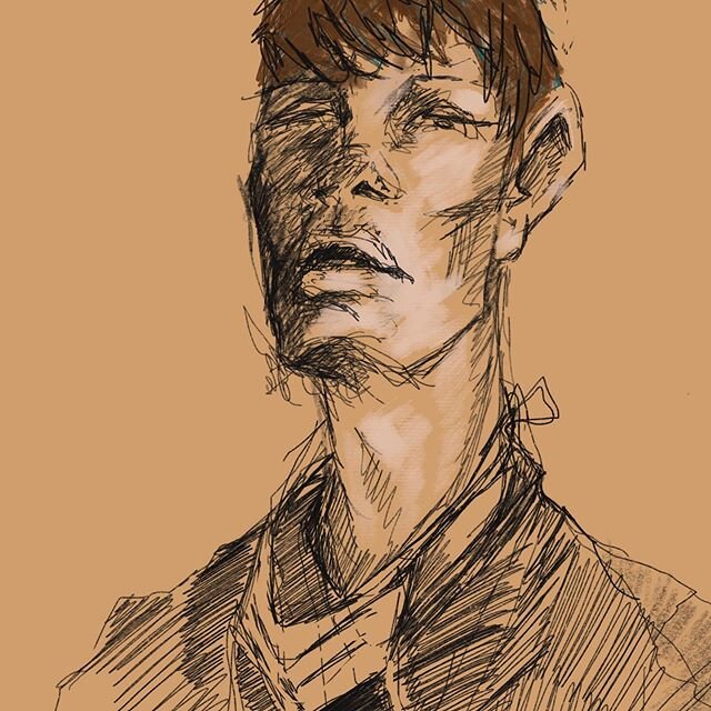 This guy. #sketchingpeopleinmyhead #bigears #sketching