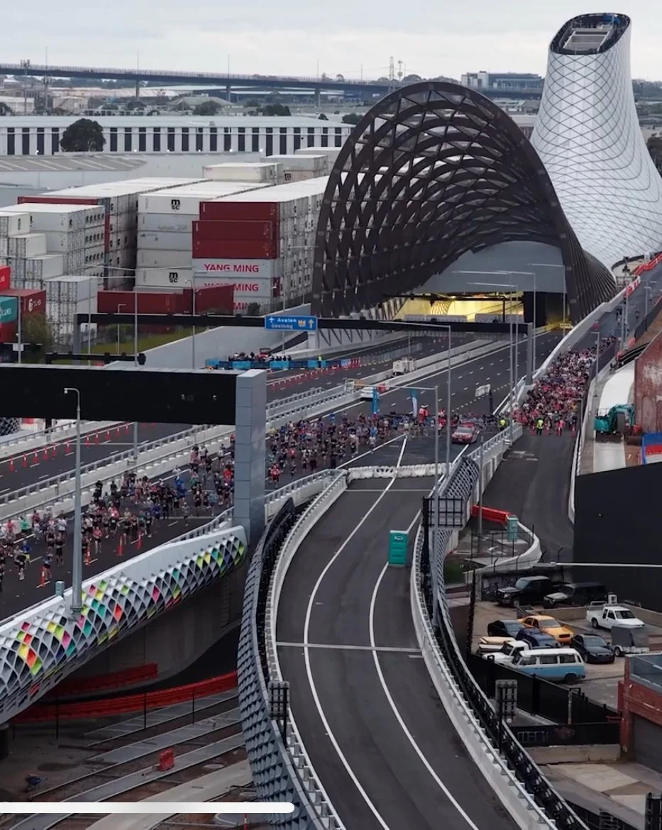 What an incredible turn out for the West Gate Tunnel Discovery Day yesterday. 

Our crew captured this community experience capturing over 50,000 people running / walking the new tunnel and elevated road. 

8+ years of capturing this project has been