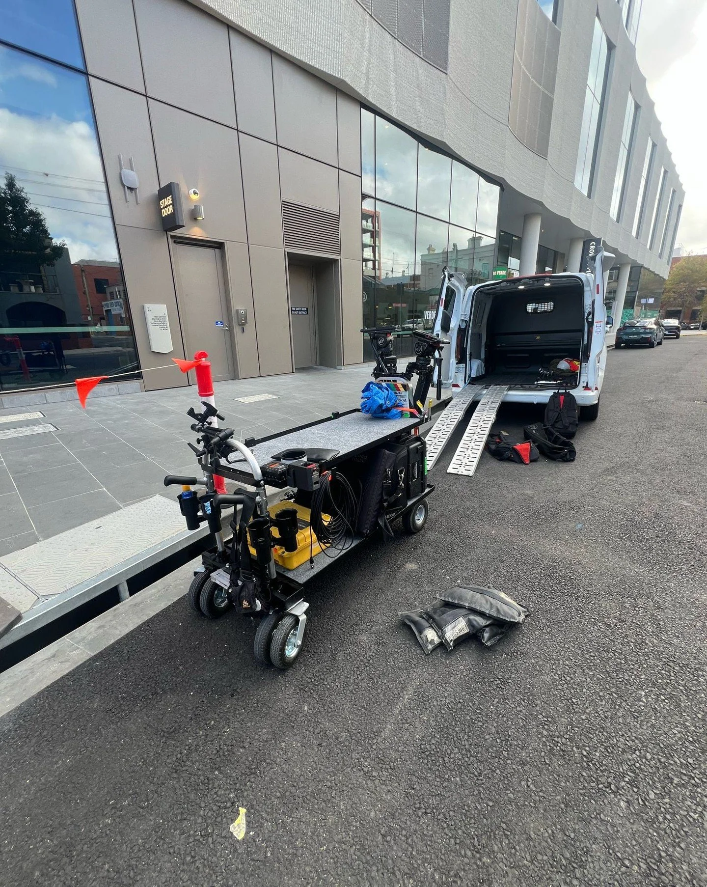CAMERA CREW - ON LOCATION, Geelong this week. 

Shooting factual stories on an exciting new project 🎬

#dococrew
#factual
#cameracrew
#regionalshoot
#cameravan