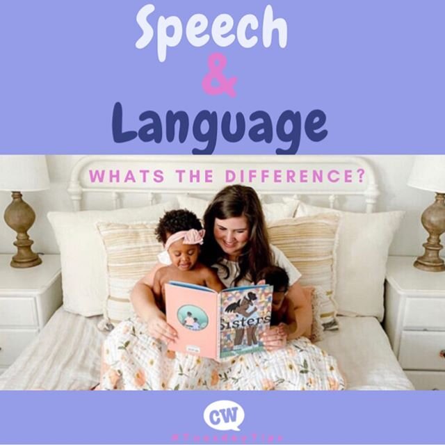 🗣Speech &amp; Language &ldquo;Whats the Difference?&rdquo;
Let's keep it simple. 👄Speech is the way we say our sounds. 🧠Language is how we put words together and understand the commands.