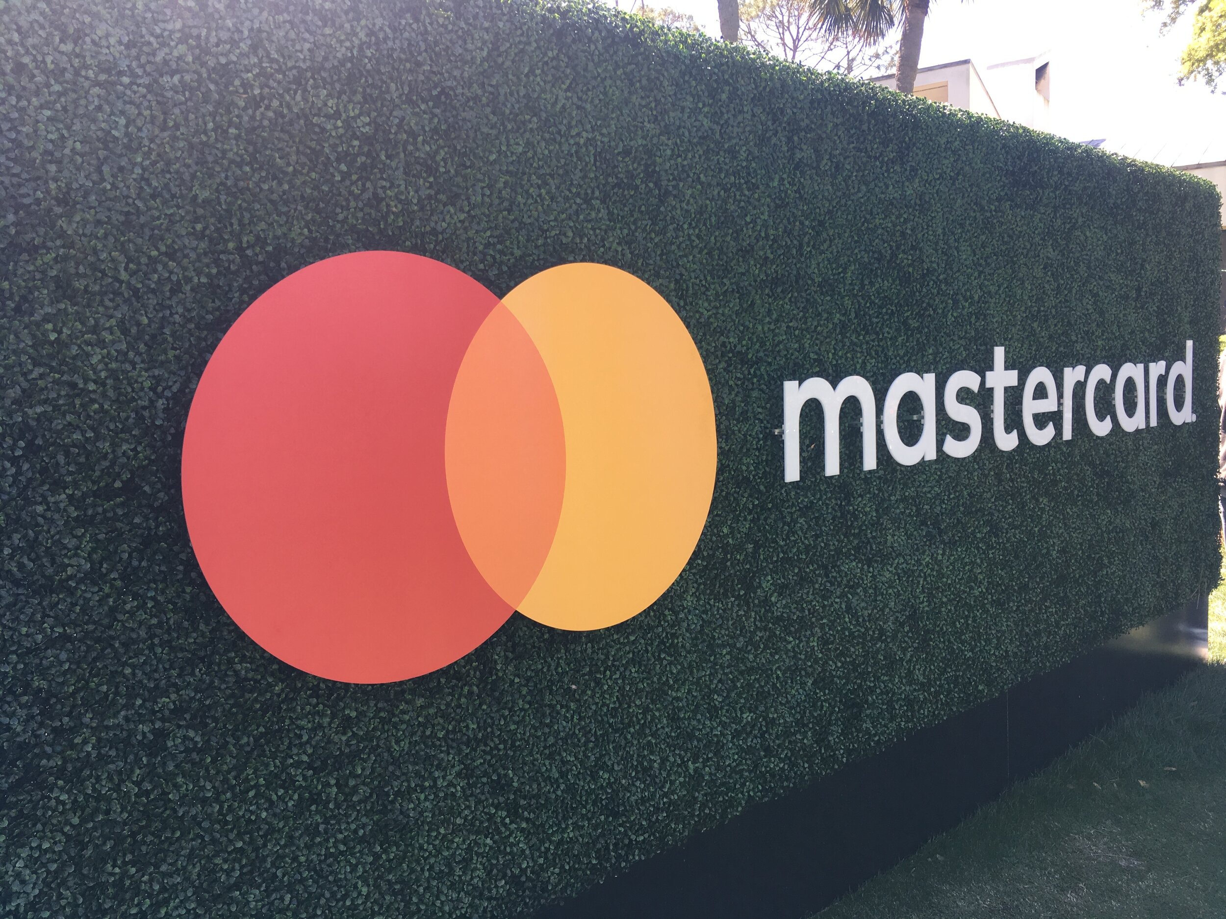 Mastercard Hedge Wall