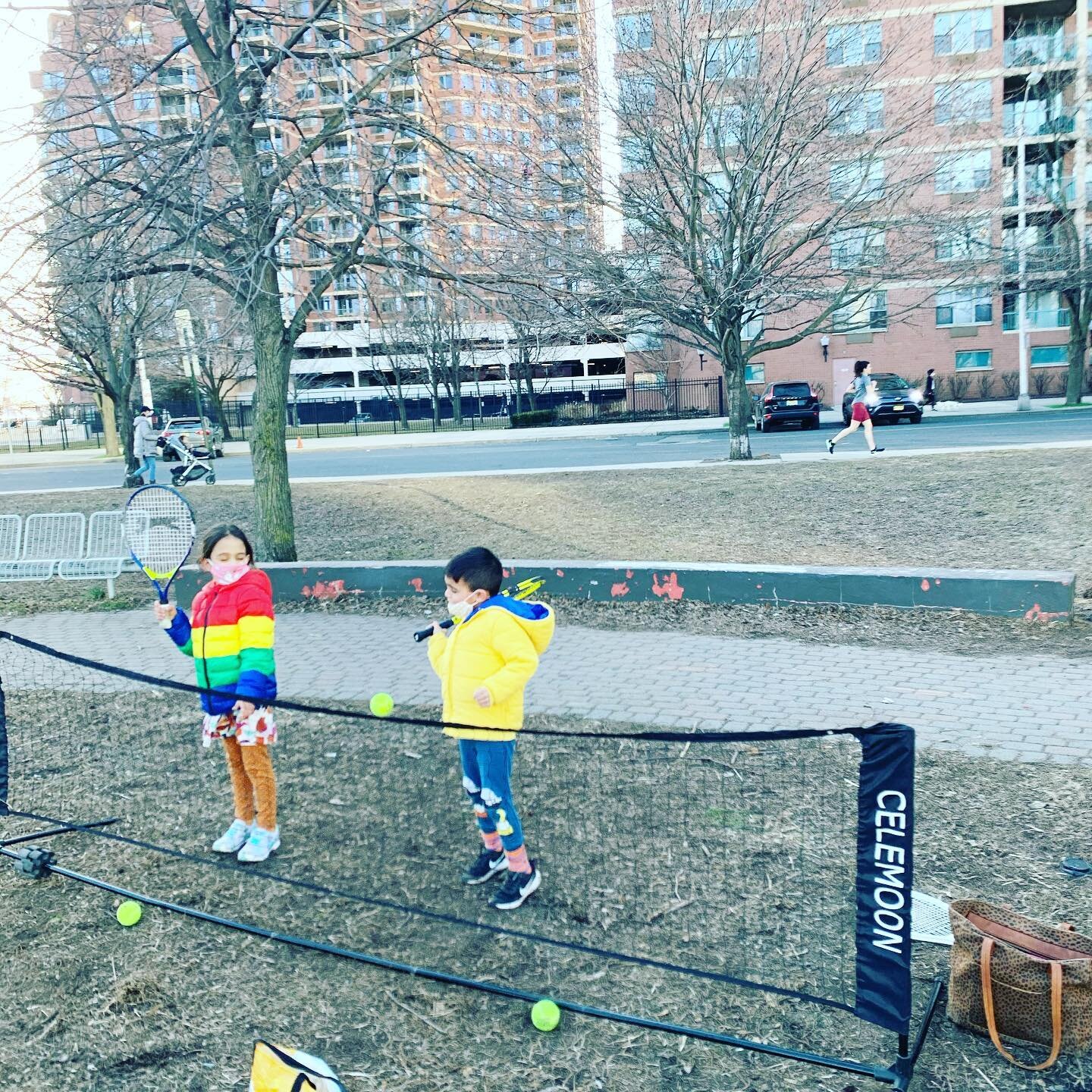 Tennis with friends is so much fun! #jc #jerseycity #jerseycitynj #kidstennis #classesforkids #activtiesforkids #activtiesforkidsinjc