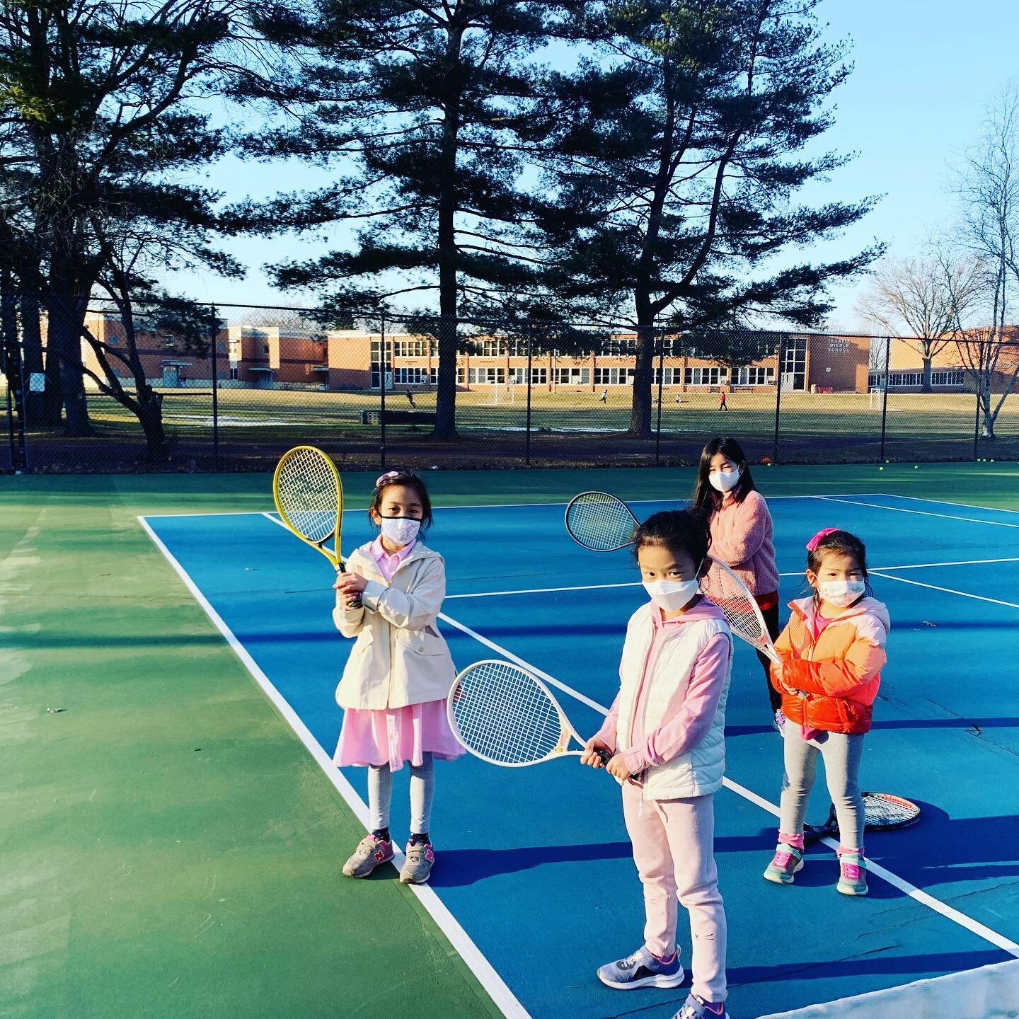 Wednesday is now these kids favorite day! Because it&rsquo;s tennis day! #tenaflynj #tenafly #tenaflymoms #bergencountynj #activitiesforkids