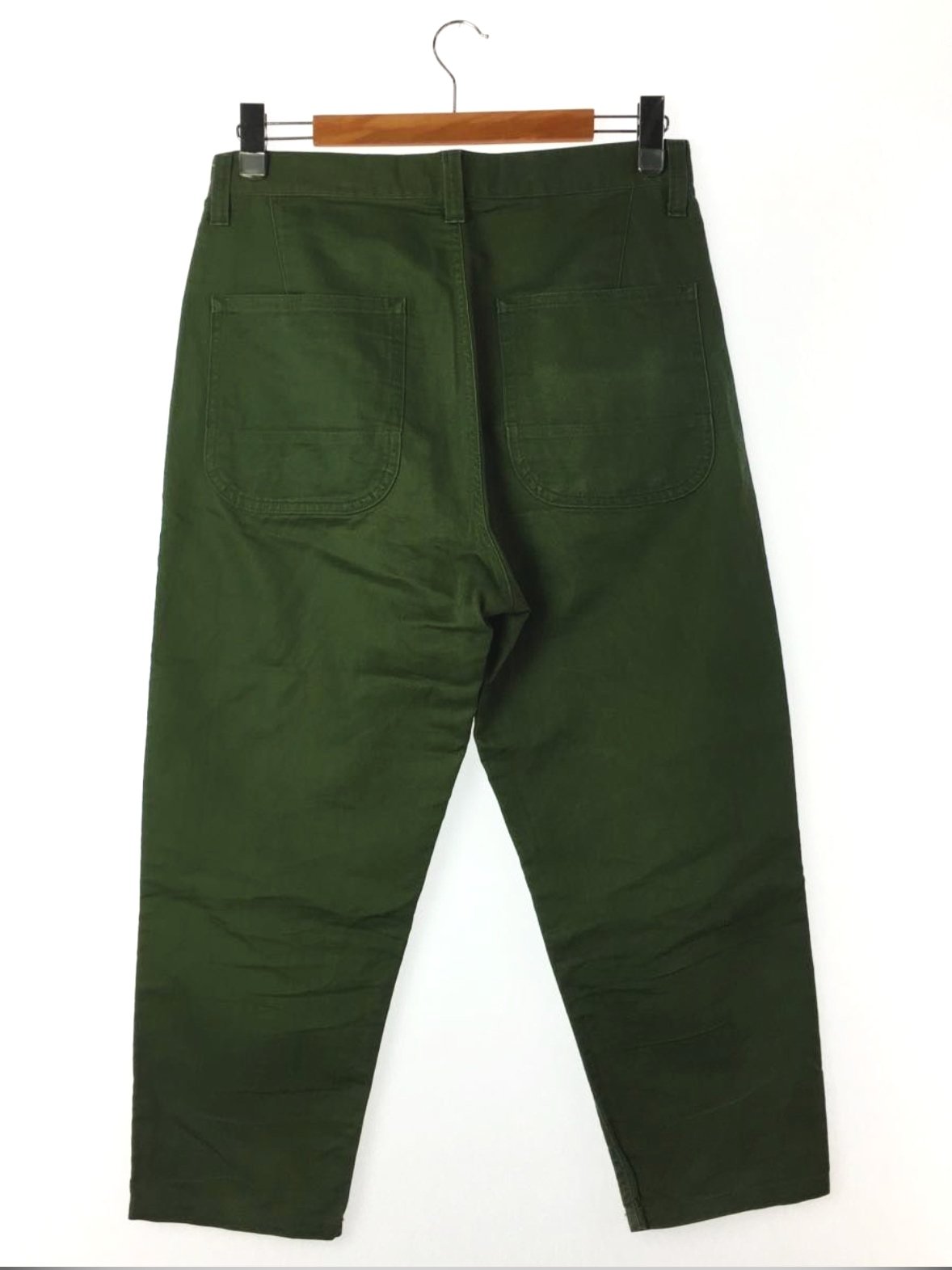 Junya Watanabe Spring Summer 2016 Tapered Wide Leg Pants, Green Tagged Size Small