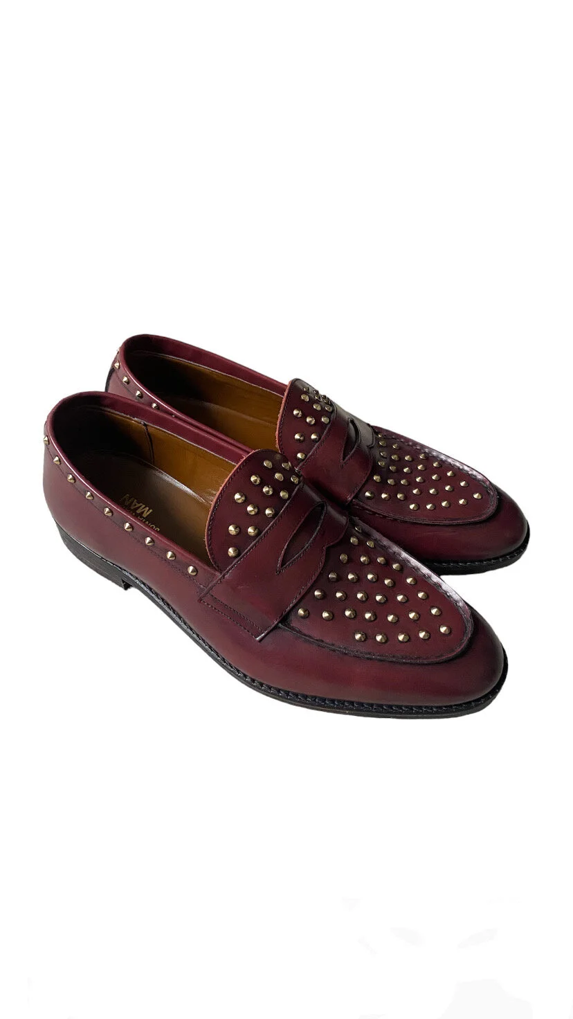 Junya Watanabe SS23 Studded Loafers — RobbRoss.Store