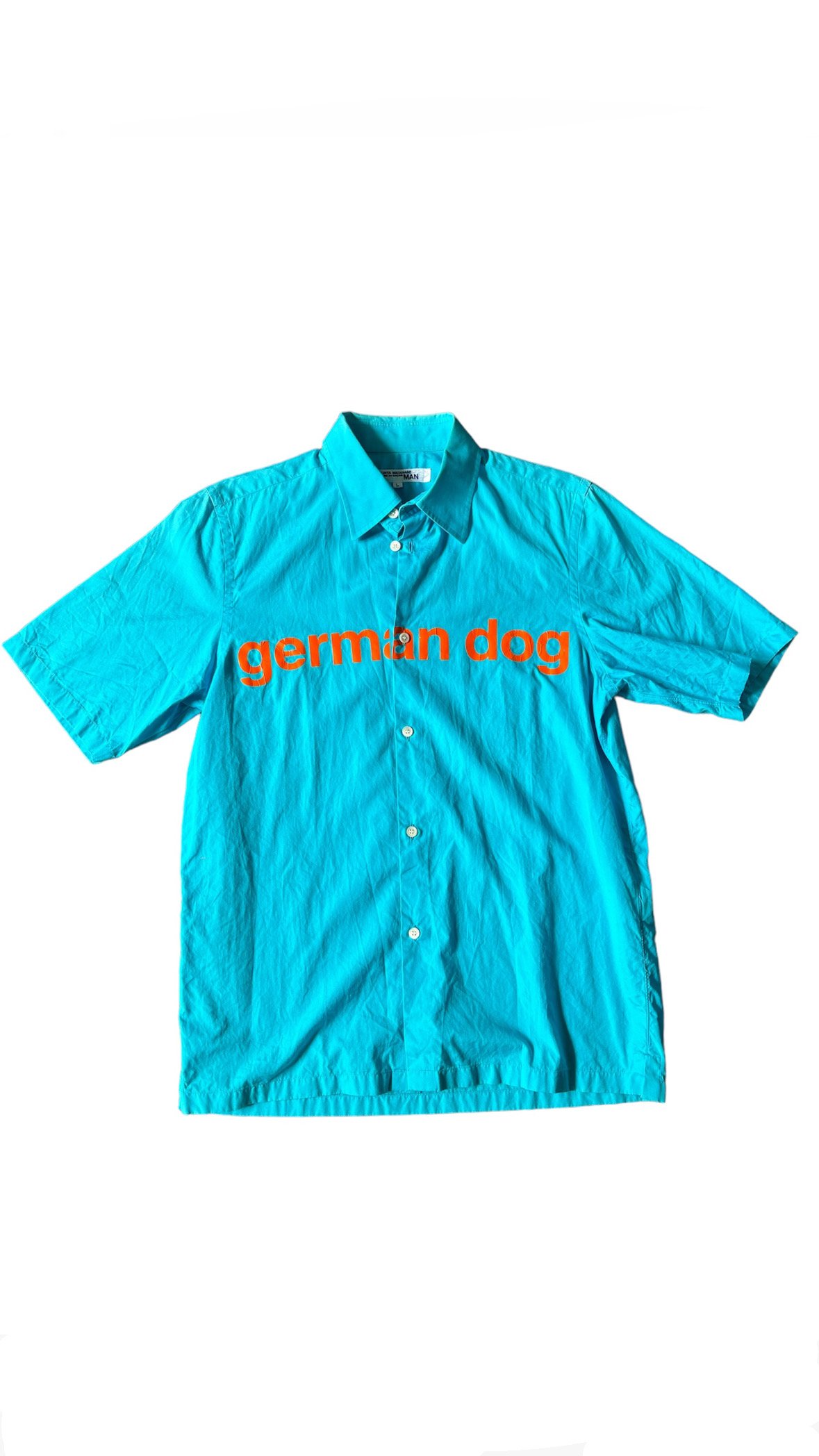 Junya Watanabe SS02 German Dog Blue Collar Shirt