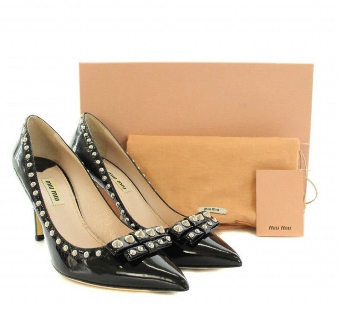 Miu Miu Studded Heels