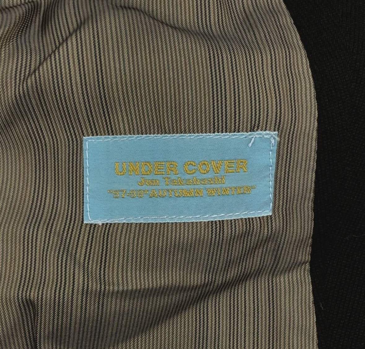 Undercover AW1997 Leaf Chesterfield Jacket