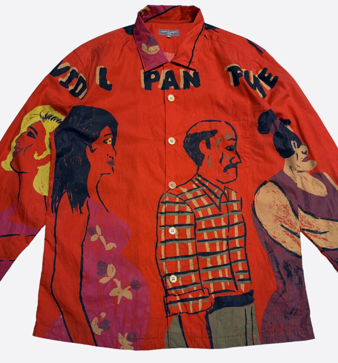 Comme des Garçons Homme plus SS03 Cuba Full Print Shirt Button Up