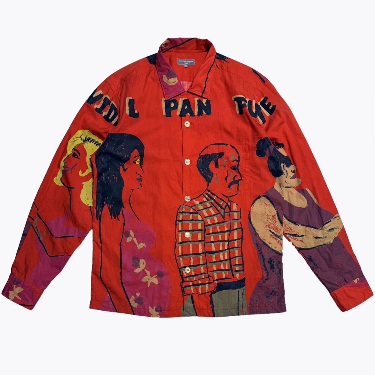 Comme des Garçons Homme plus SS03 Cuba Full Print Shirt Button Up