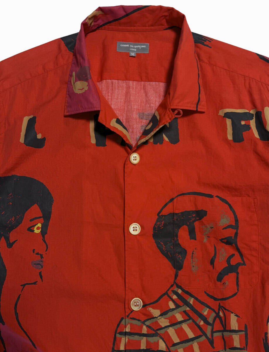 Comme des Garçons Homme plus SS03 Cuba Full Print Shirt Button Up