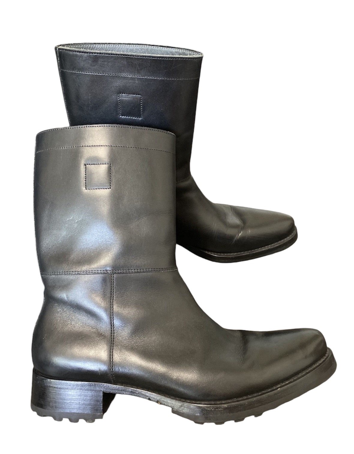 Miu Miu FW1999 Mens Rounded Toe Peco Boots