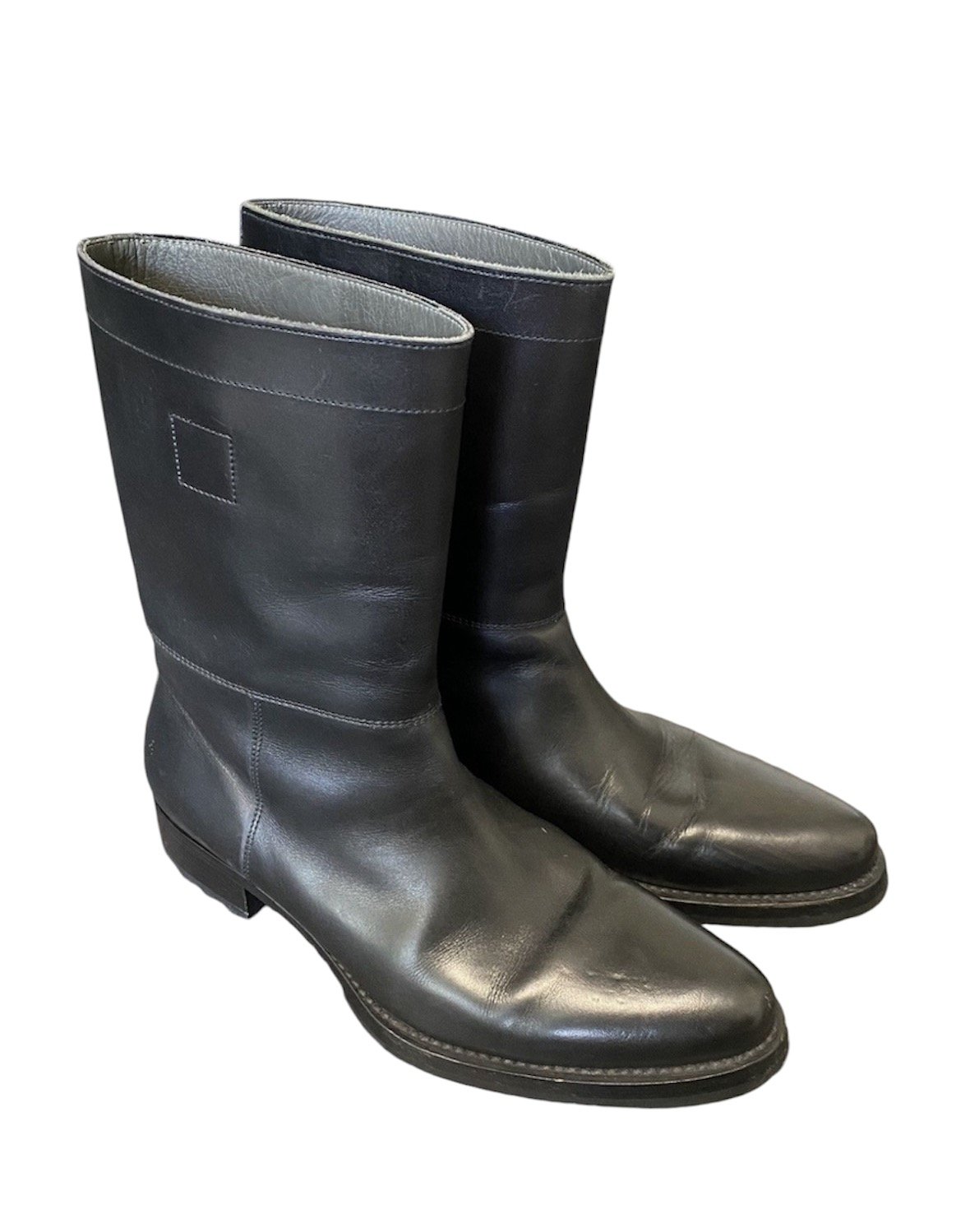 Miu Miu FW1999 Mens Rounded Toe Peco Boots