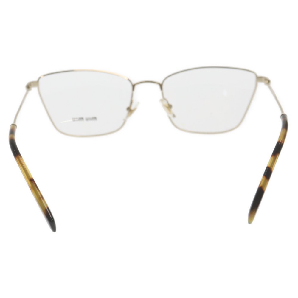Miu Miu Logo Metal Frame Glasses