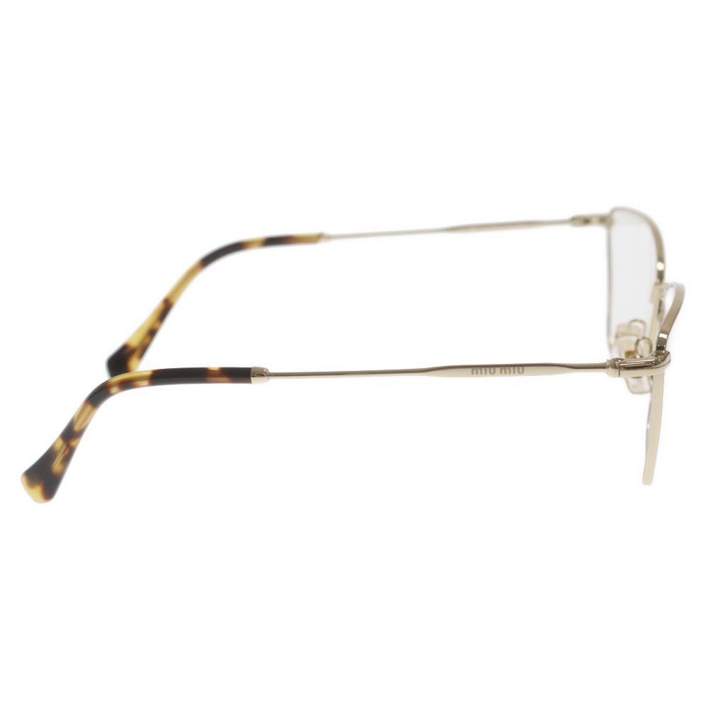Miu Miu Logo Metal Frame Glasses