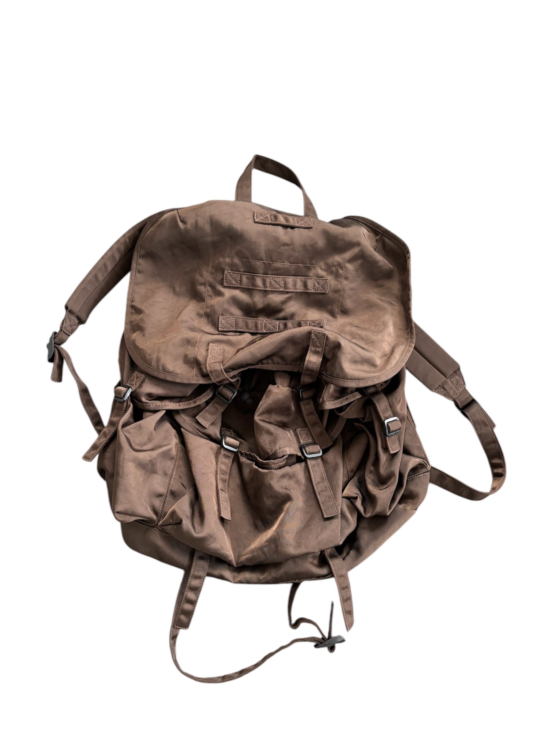 Junya Watanabe AW03 Sample Backpack, Junya Watanabe Autumn Winter 2003 Preproduction Sample Backpack, Brown Junya Watanabe Autumn Winter 2003 Preproduction Sample Backpack, Brown