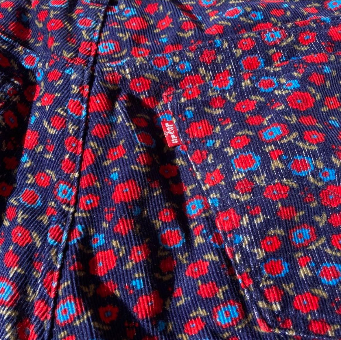 Junya Watanabe x Levi's Floral Corduroy Flares