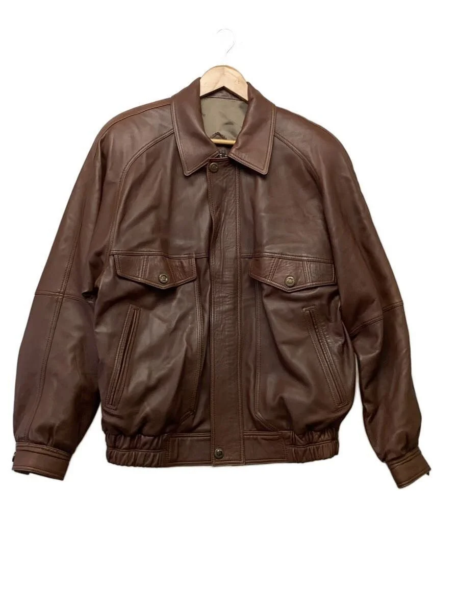 Paco Rabanne  Vintage Brown Leather Jacket