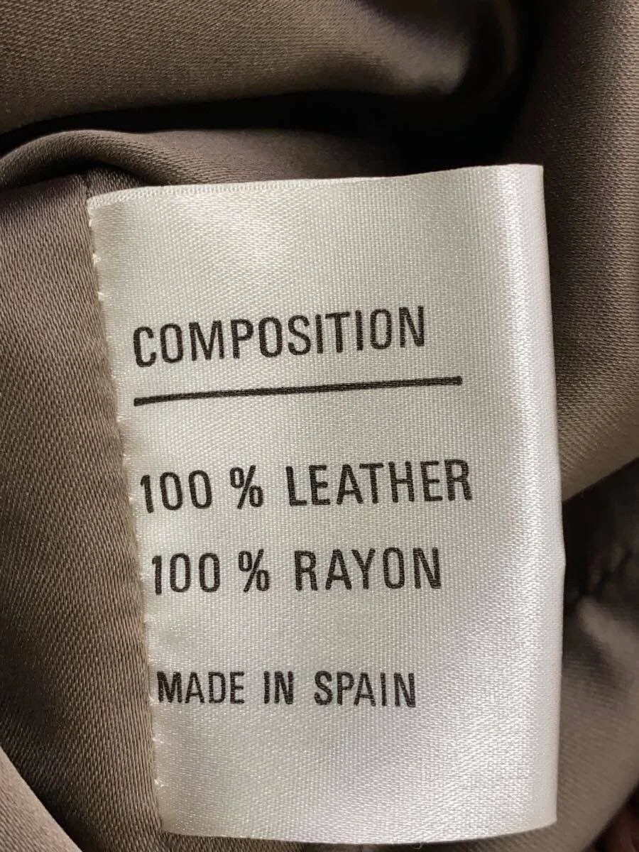Paco Rabanne   Vintage Brown Leather Jacket