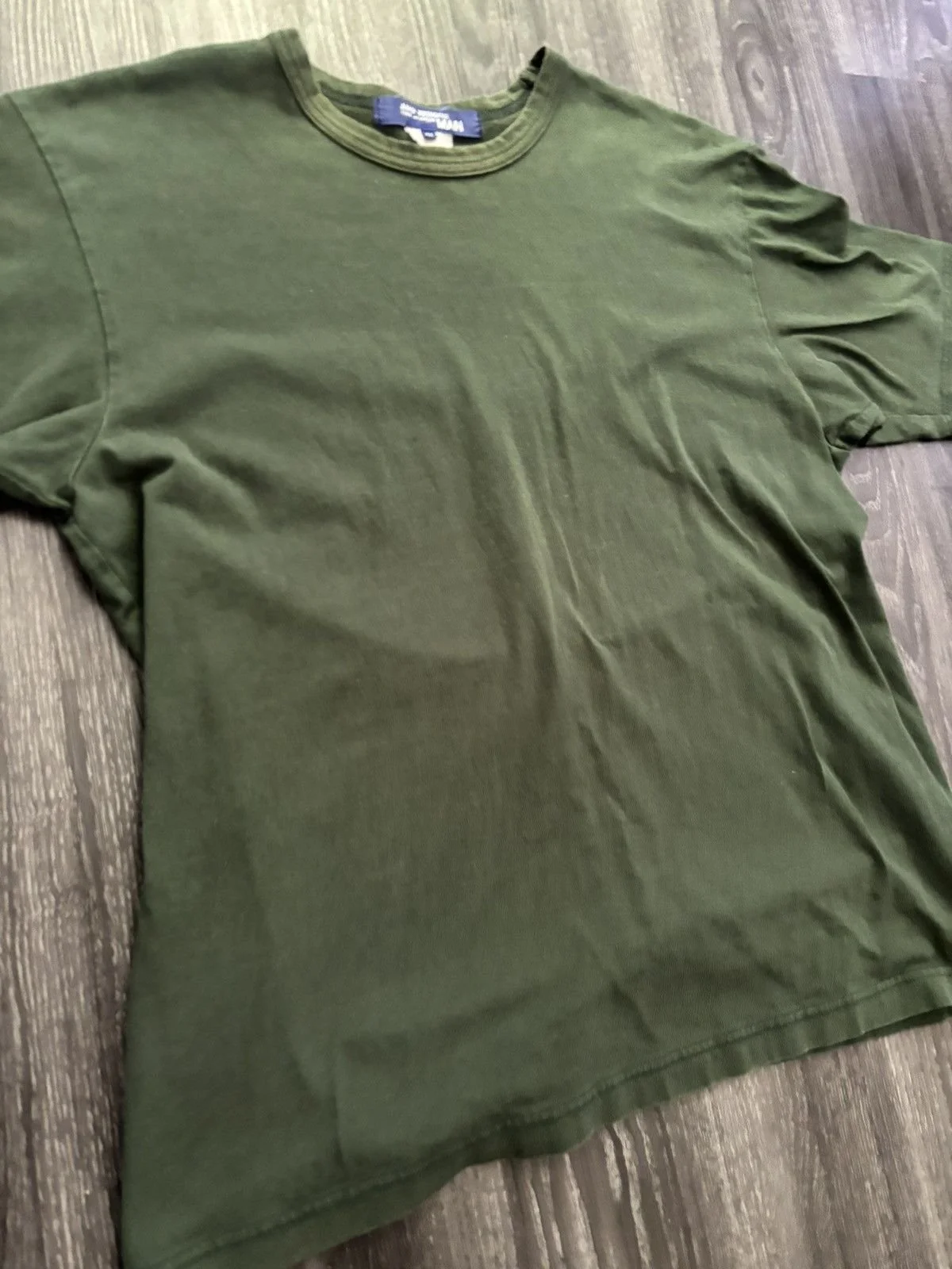 Junya Watanabe AD2019 Green Blank Tee