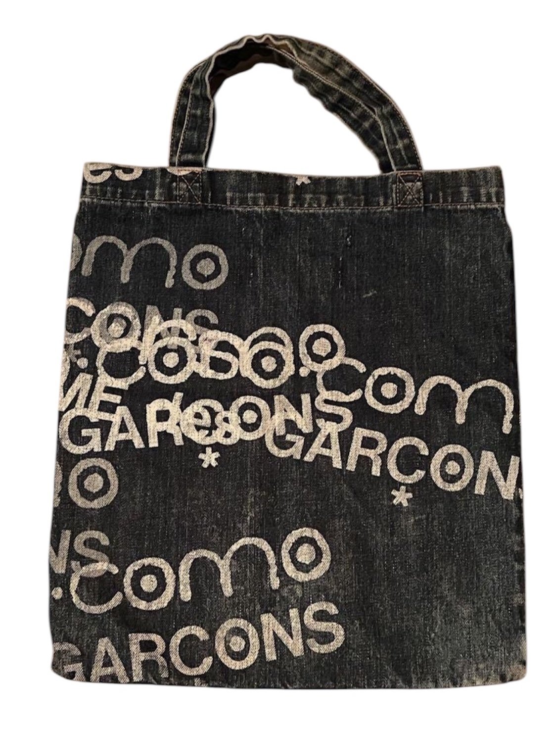 Junya Watanabe AD2 003 Script Tote 10 Corso Como COMME des GARÇONS, Denim