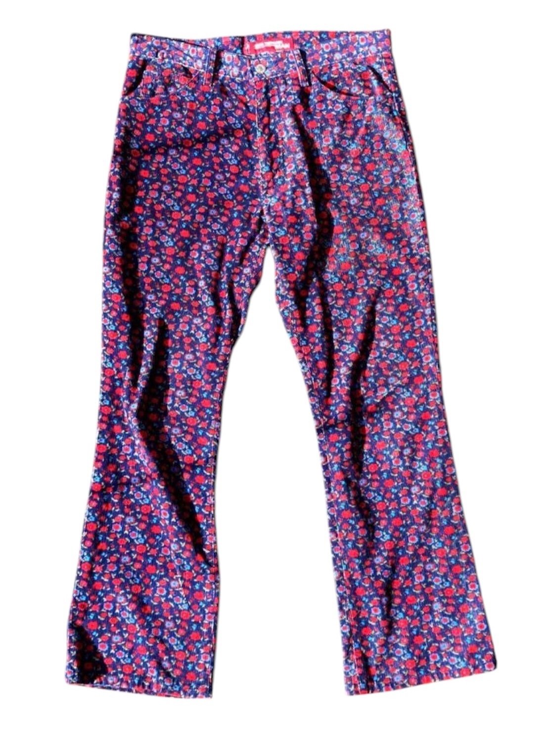 Junya Watanabe x Levi's Floral Corduroy Flares