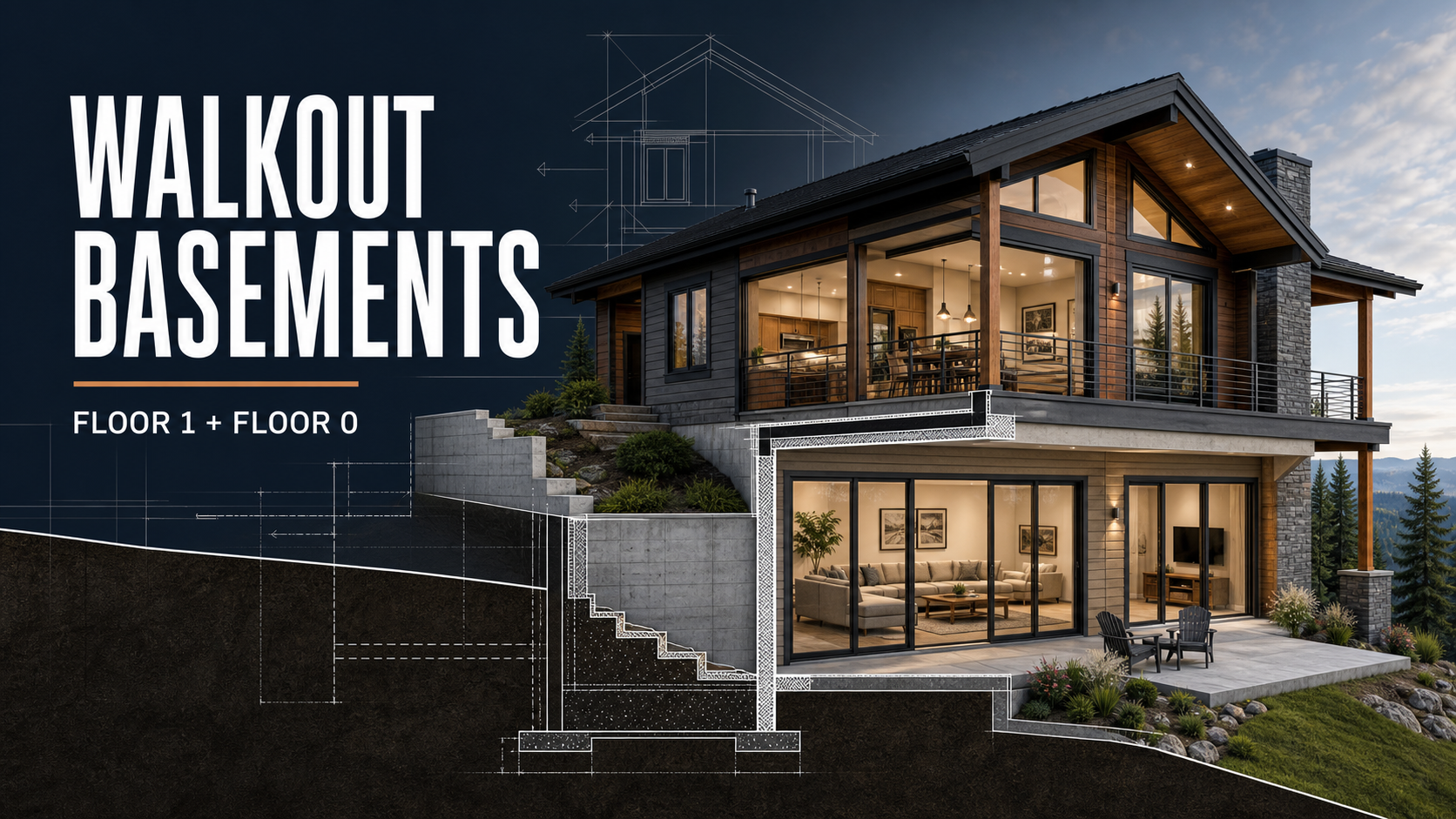 Why Walkout Basements Belong on Floor 1—and Foundations on Floor 0—in Chief Architect
